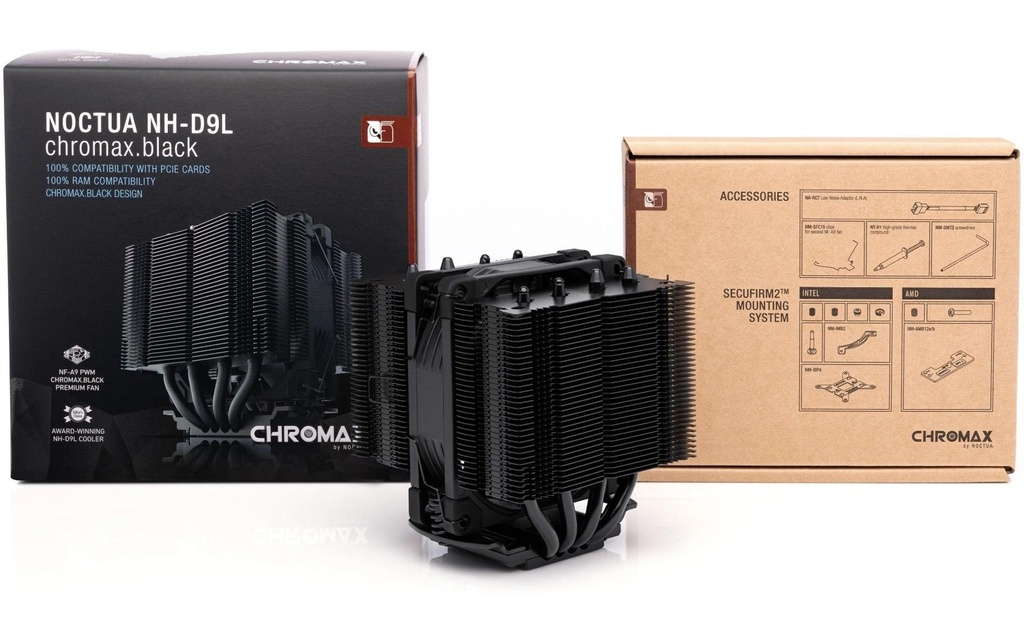 Kühler Noctua NH-D9L chromax-3