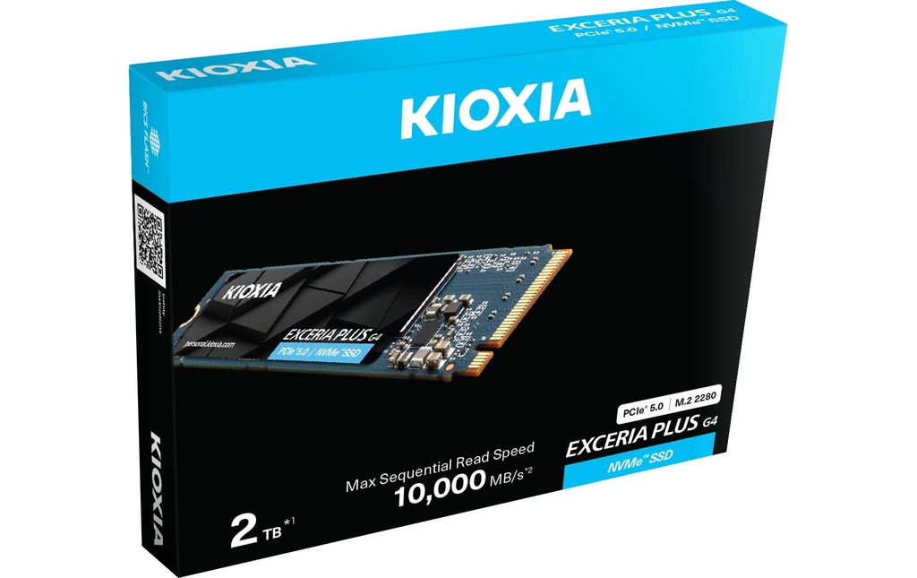SSD Kioxia Exceria Plus G4, 2TB, PCIe5, M.2-1