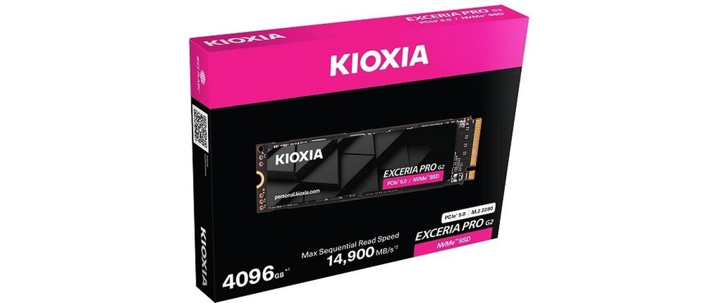 SSD Kioxia Exceria Pro G2, 2TB, PCIe5, M.2-4
