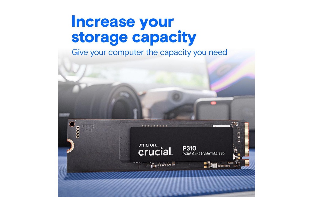 Crucial SSD P310 1TB, M.2 NVMe PCIe Gen4-2