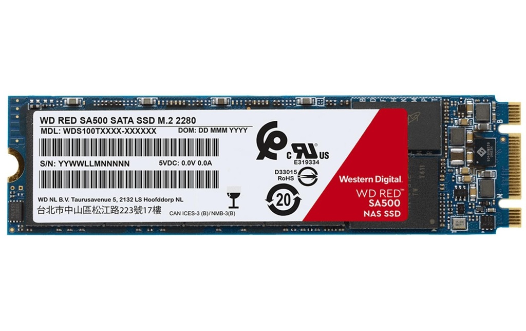 WD Red SA500 NAS 500GB M.2-1