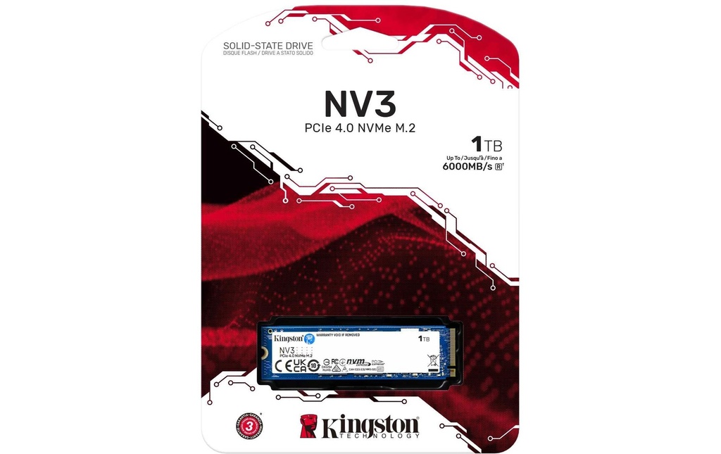 SSD Kingston NV3 1TB M.2 2280-2