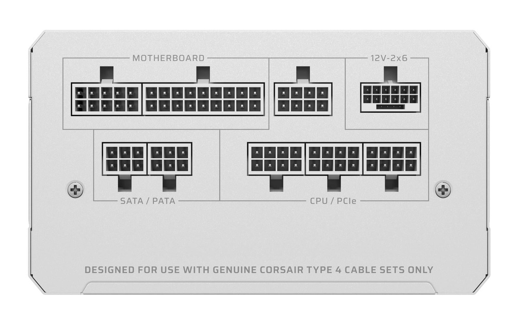 Netzteil Corsair, RMe 2025 RM1000e Weiss-3