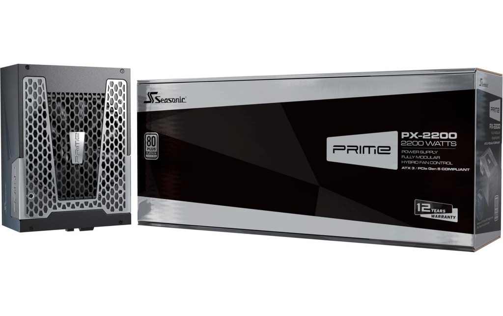 Netzteil Seasonic, 2200W, 80+Platinum, ATX3-7