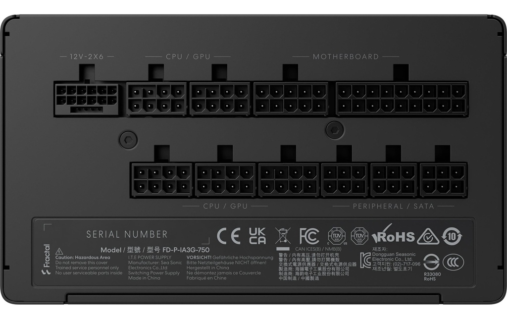 Netzteil Fractal ION 3, 750W, 80+Gold-3