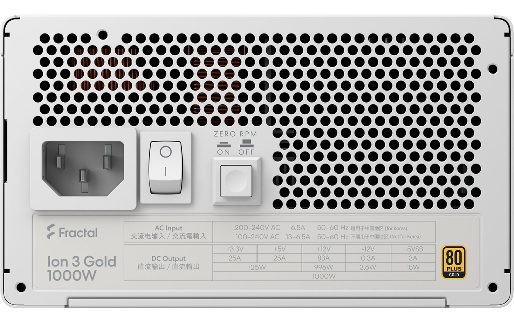 Netzteil Fractal ION 3, 1000W, 80+Gold-1