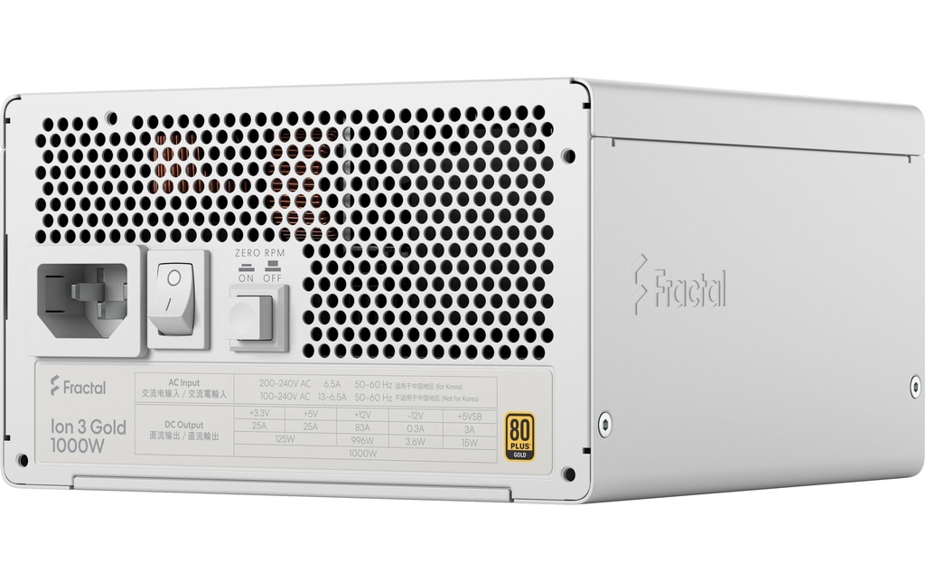 Netzteil Fractal ION 3, 1000W, 80+Gold-7
