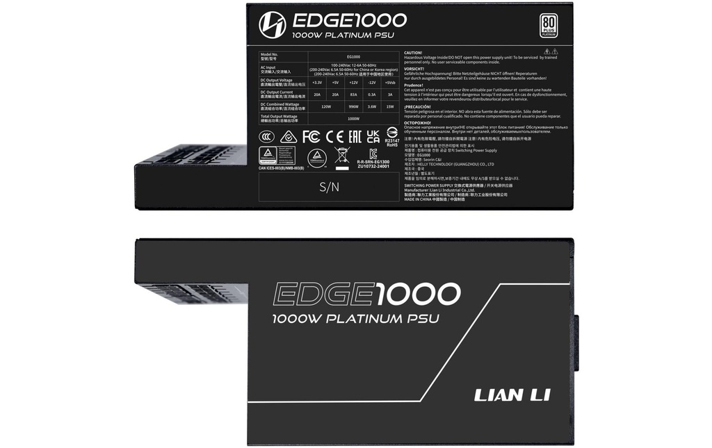 Netzteil Lian Li Edge EF1000-7