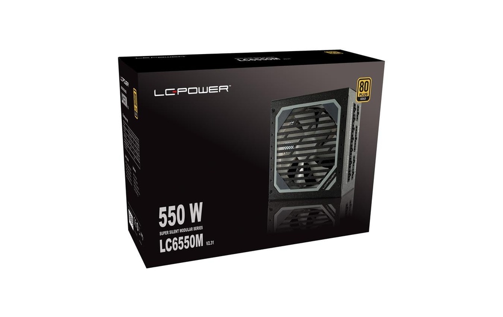Netzteil LC Power, Super Silent Mod. 550W-6