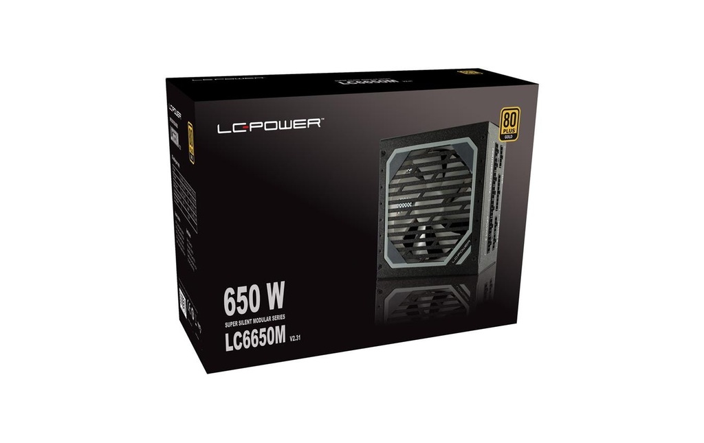 Netzteil LC Power, Super Silent Mod. 650W-6