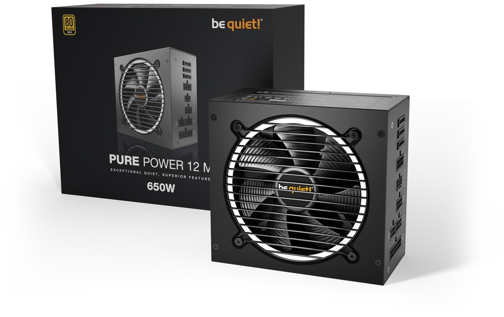 Netzteil be quiet! Pure Power 12 M, 650W-1