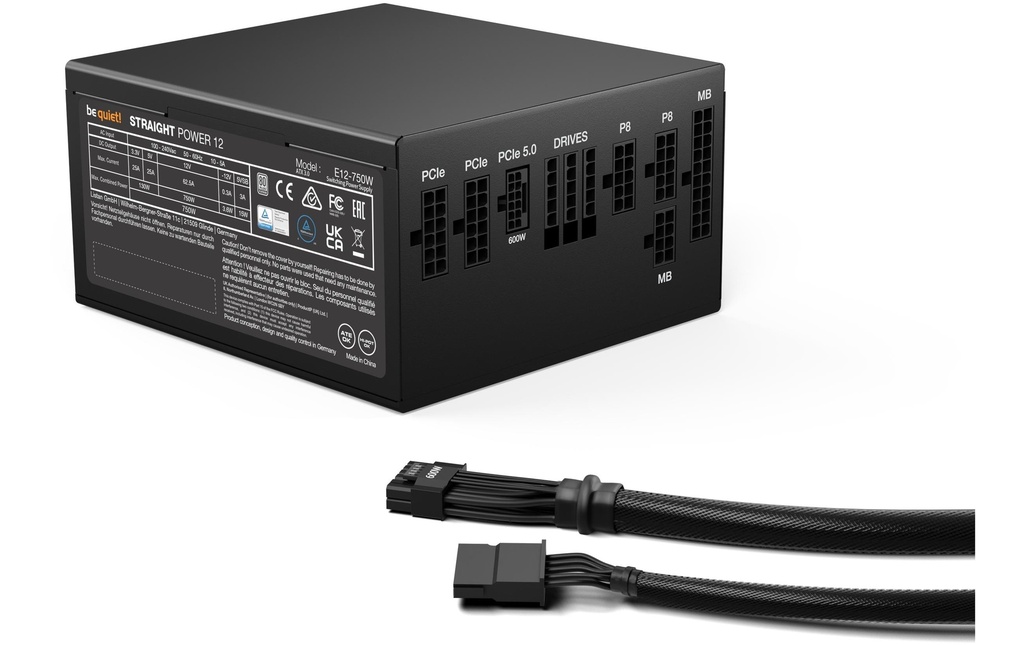Netzteil be quiet! Straight Power12, 750W-1