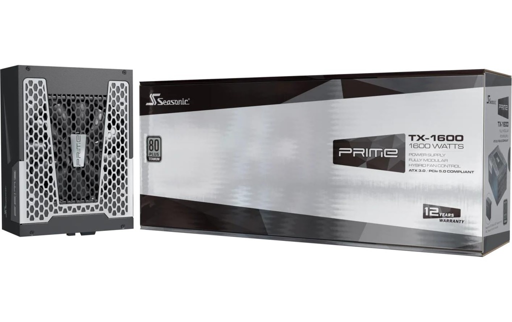 Netzteil Seasonic, 1600W, 80+Titanium, ATX3-5