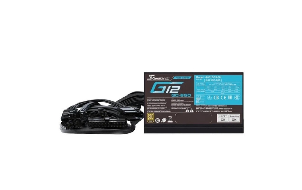 Netzteil Seasonic, 650W, 80+Gold-3