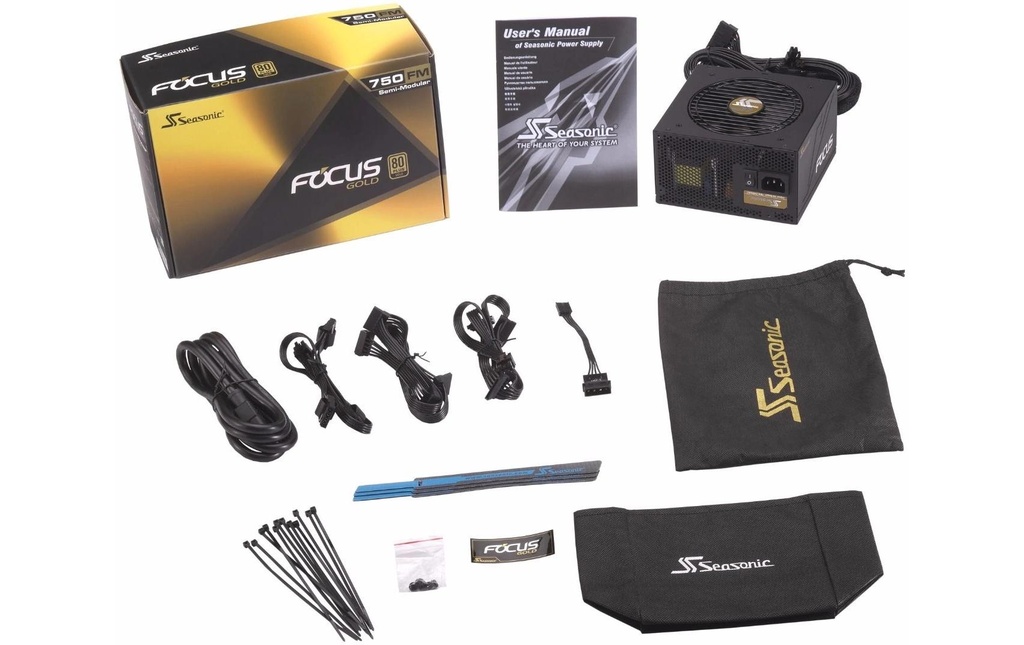 Netzteil Seasonic, 750W, 80+Gold-4