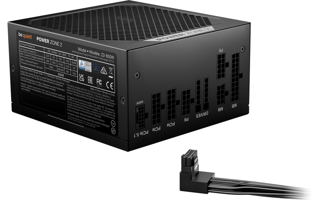 Netzteil be quiet! Power Zone 2, 850W-1