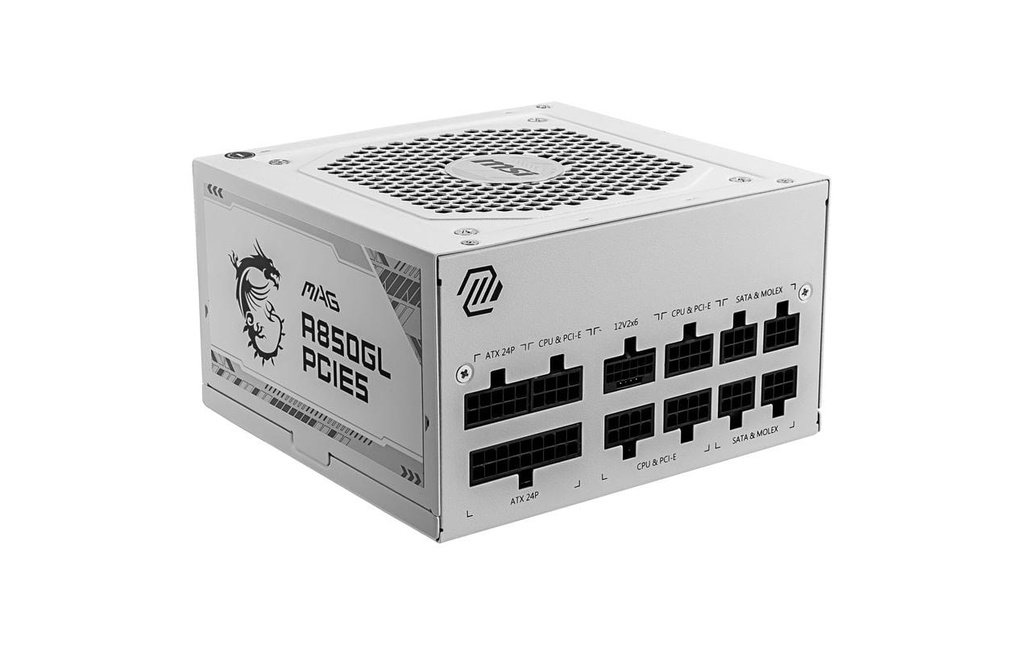 MSI MAG A850GL PCIE5 WHITE 850W Gold-4