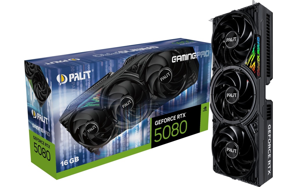 Palit RTX5080 GamingPro, 16GB GDDR7-0