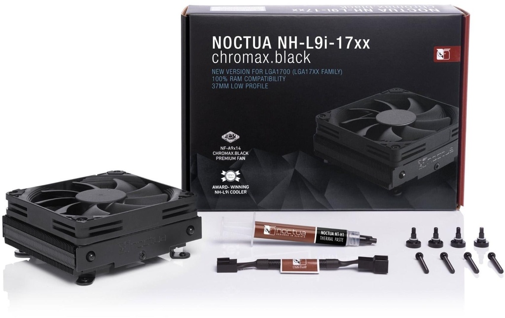 Kühler Noctua NH-L9i 17xx Chromax-3