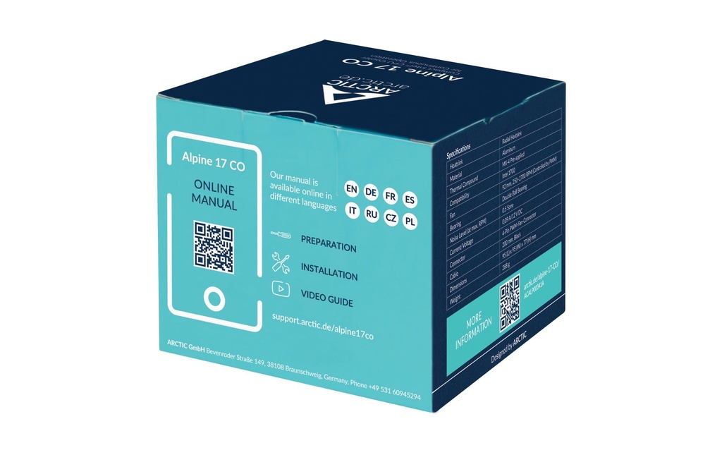 Kühler Arctic Alpine 17 CO-7