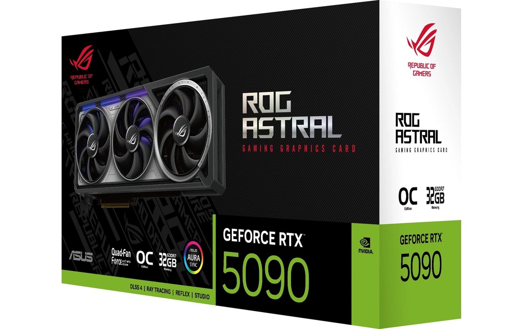 ASUS ROG Astral RTX5090 O32G GAMING, GDDR7-4