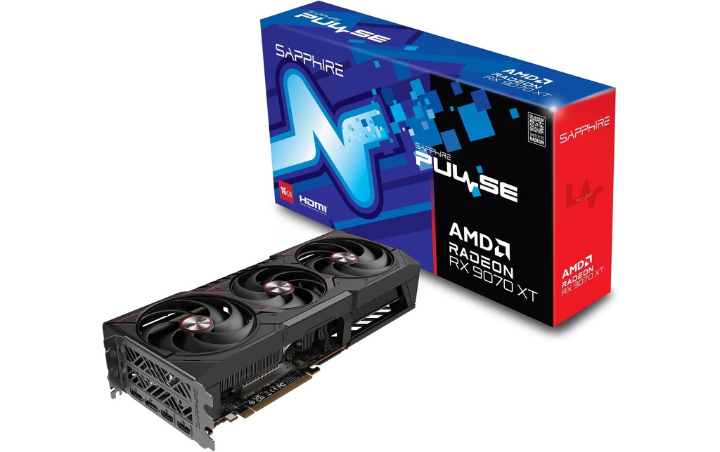 Sapphire RX9070 XT PULSE GAM 16GB GDDR6-0
