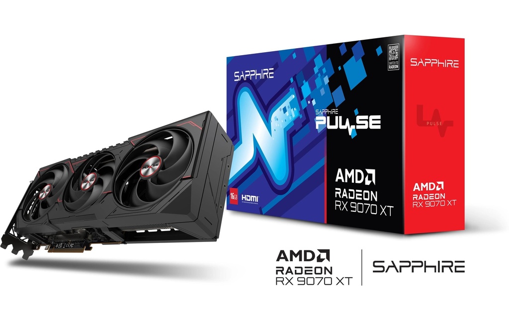 Sapphire RX9070 XT PULSE GAM 16GB GDDR6-1