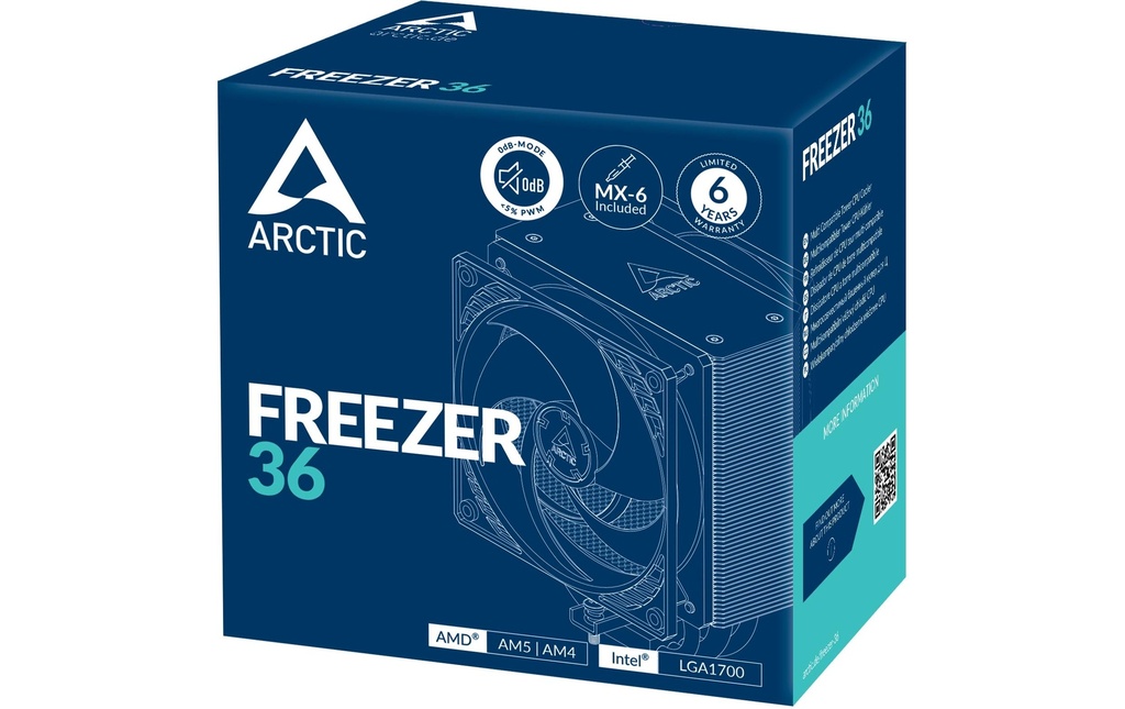 Kühler Arctic Cooling Freezer 36-5