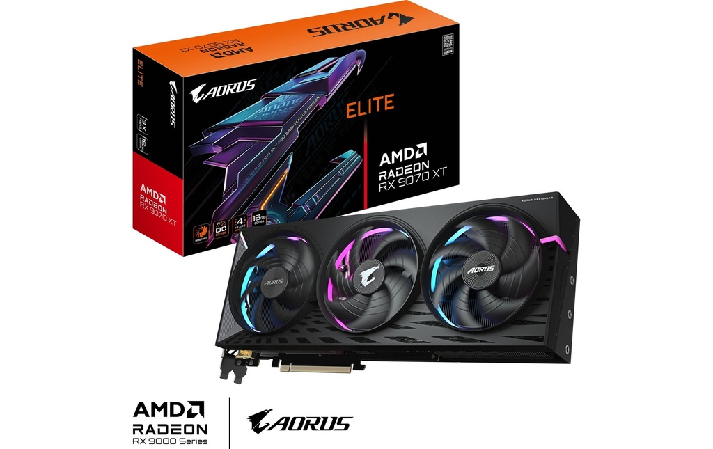Gigabyte RX9070 XT AORUS ELITE 16GB GDDR6-1