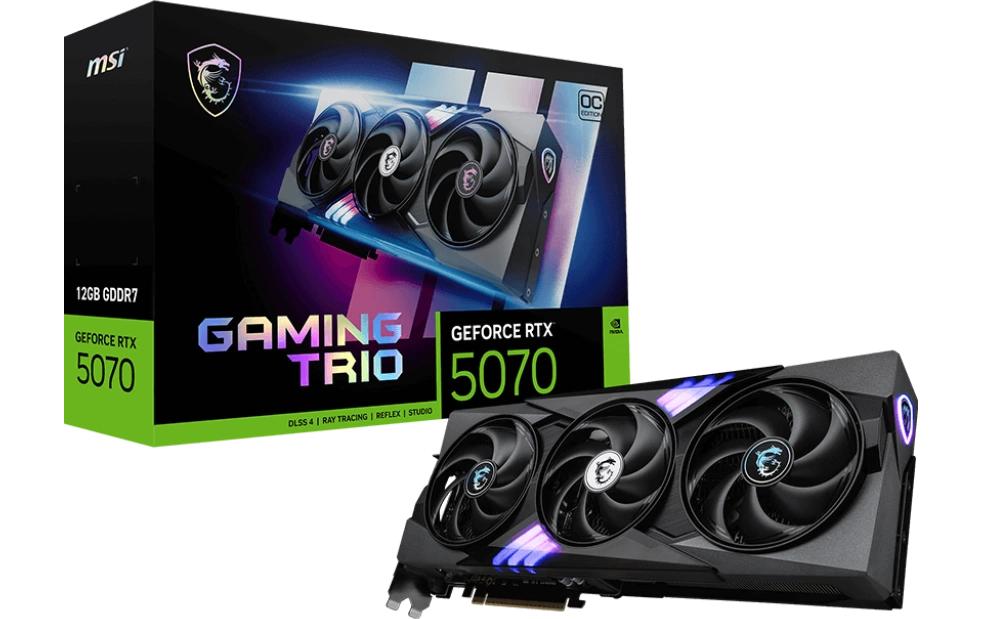 MSI RTX5070 GAMING TRIO OC 12GB-0