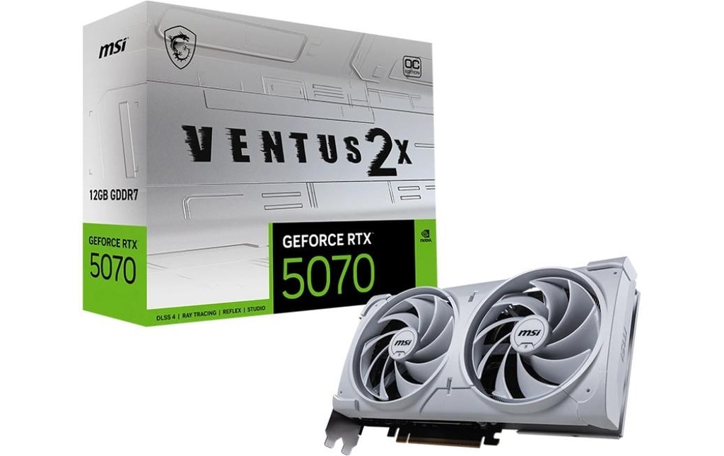 MSI RTX5070 VENTUS 2X OC WH 12GB-0