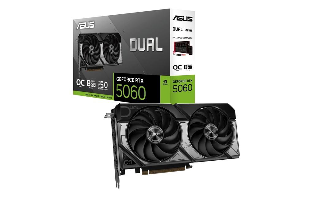 ASUS DUAL RTX5060 O8G, GDDR7-0