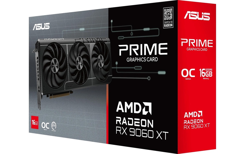 ASUS Prime Radeon RX 9060 XT O16G-4