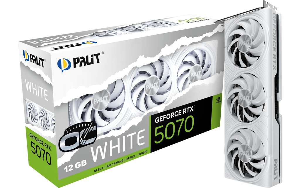 Palit RTX5070 WHITE OC 12GB GDDR7-0