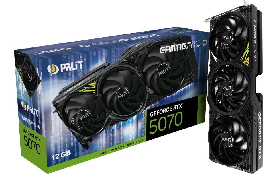 Palit RTX5070Ti GamingPro-S 16GB GDDR7-4