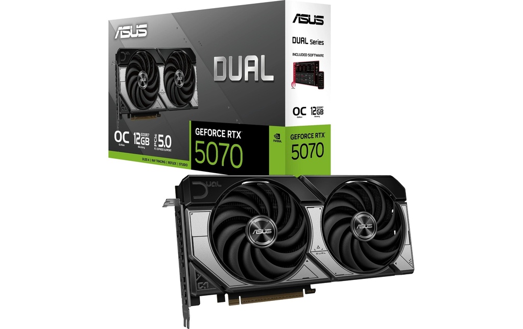 ASUS DUAL RTX5070 O12G, GDDR7-0