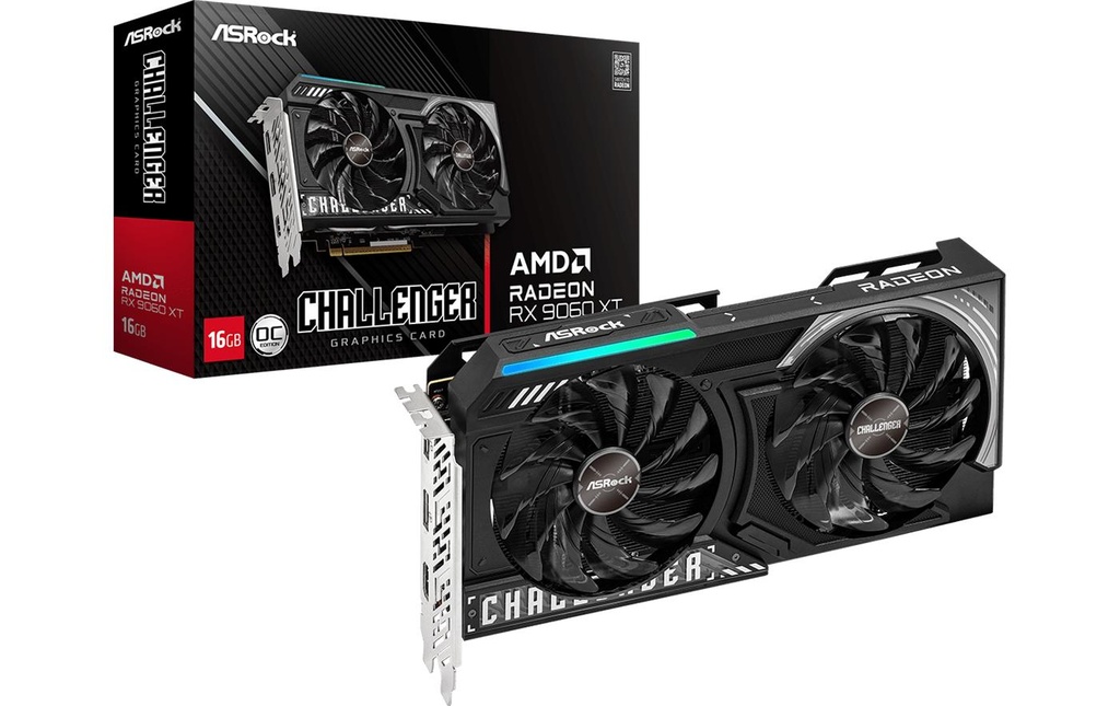 ASRock AMD Radeon RX 9060 XT Challenger 16G-0