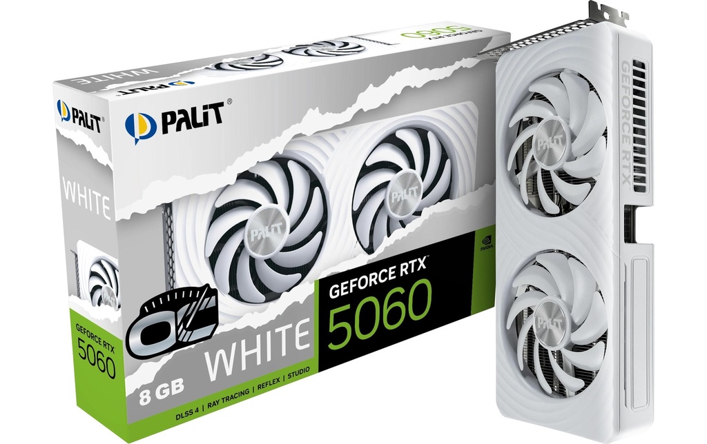 Palit RTX5060 WHITE OC 8GB GDDR7-0