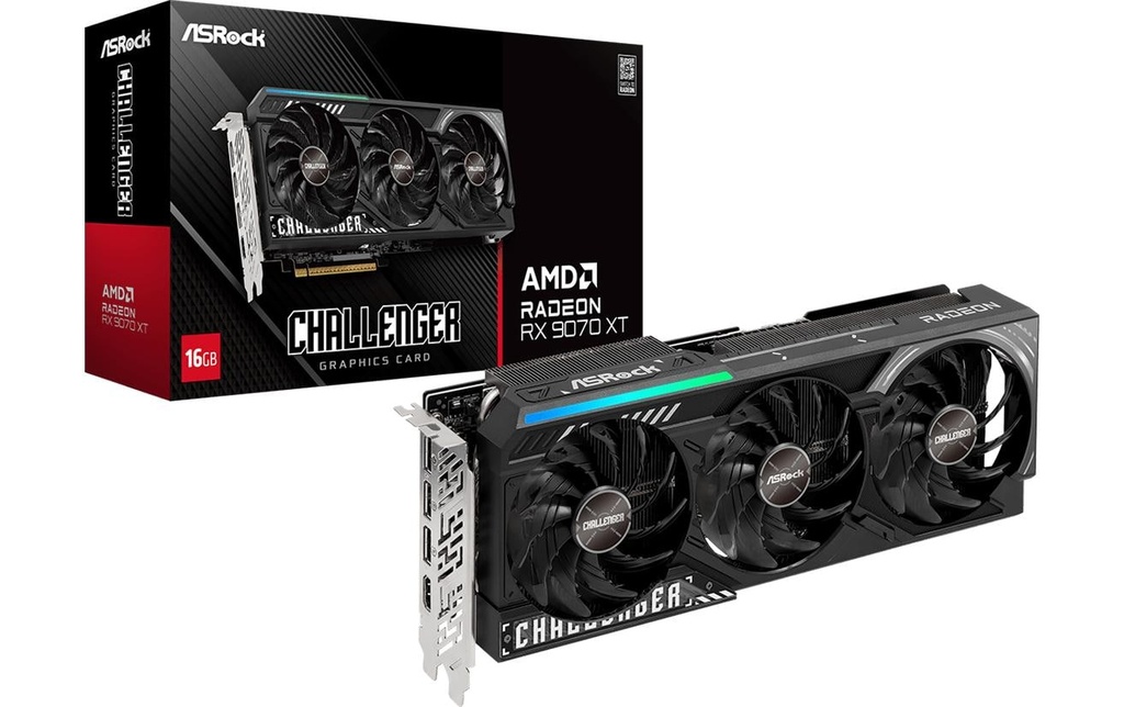 ASRock AMD Radeon RX 9070 XT Challenger 16G-0