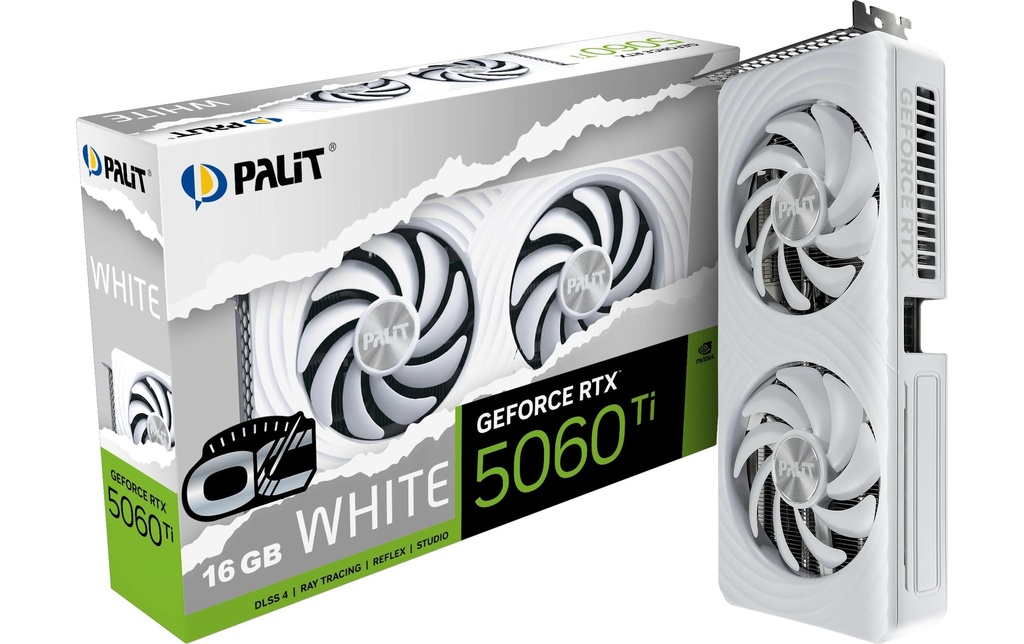 Palit RTX5060Ti WHITE OC 16GB GDDR7-0