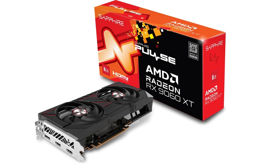 Sapphire RX9060 XT PULSE GAM OC 8GB GDDR6-0