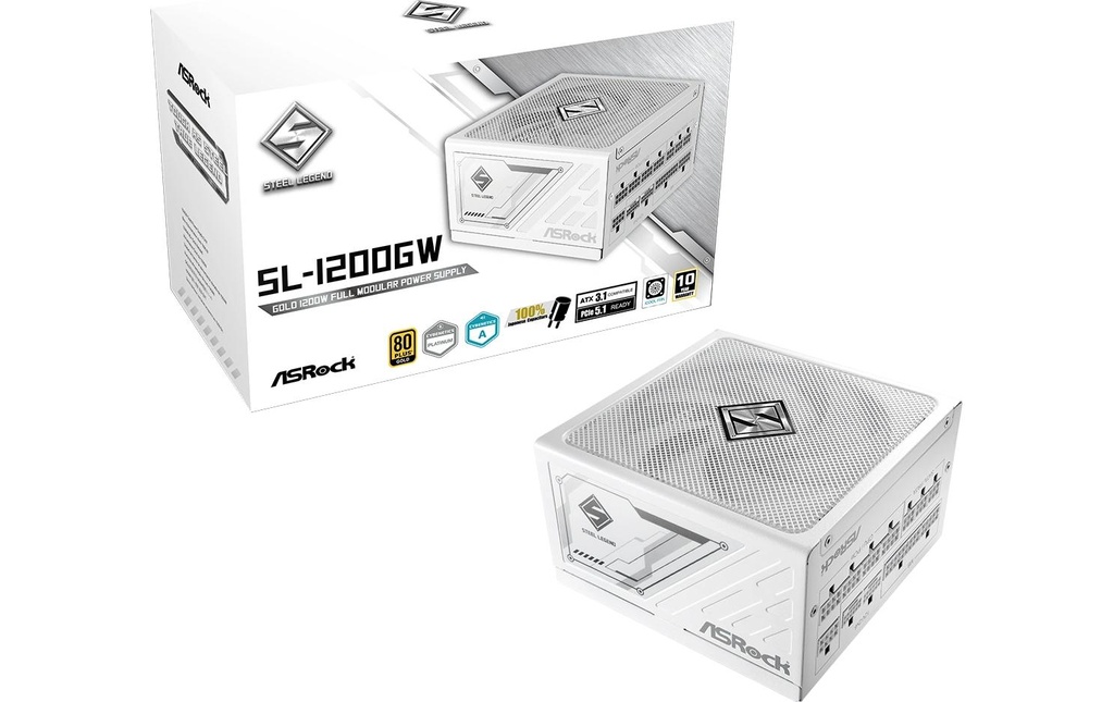 ASRock Steel Legend (White) SL-1200GW-0