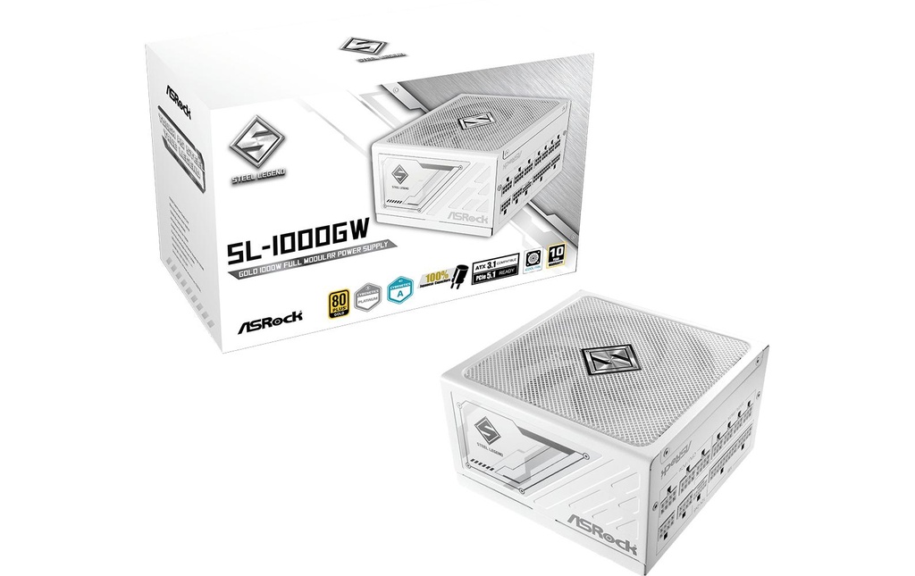 ASRock Steel Legend (White) SL-1000GW-0
