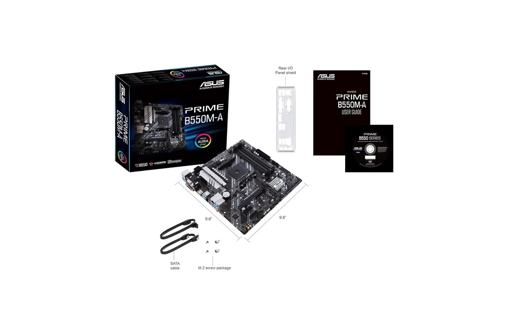 ASUS PRIME B550M-A, mATX, AM4-6