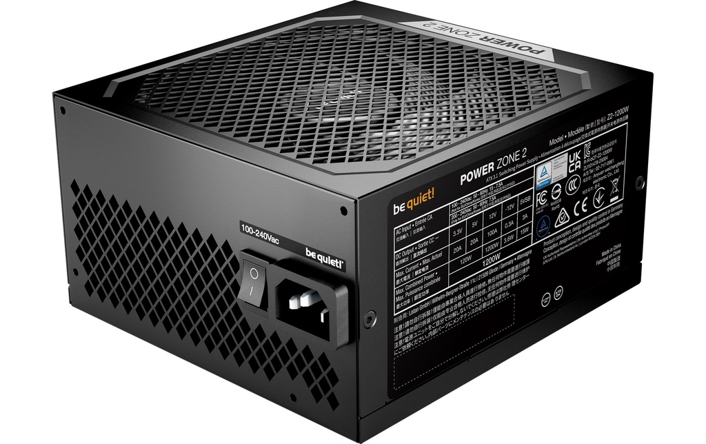 Netzteil be quiet! Power Zone 2, 1200W-1