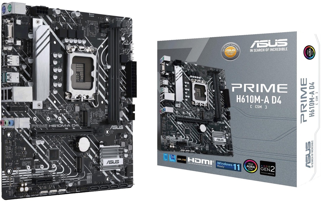 ASUS PRIME H610M-A D4-CSM, mATX-0
