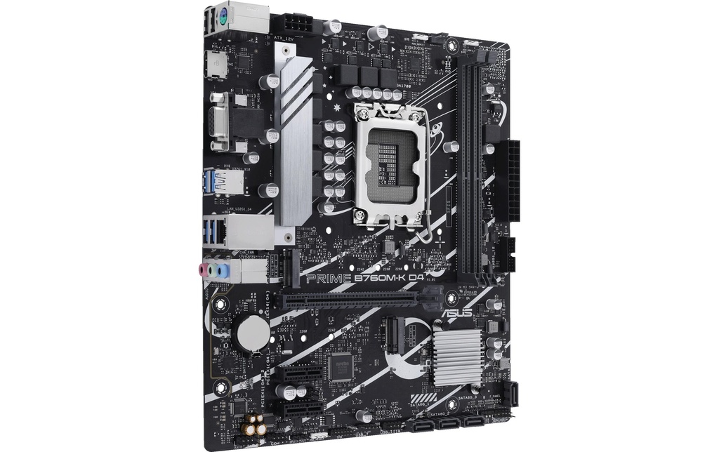 ASUS PRIME B760M-K D4, mATX, LGA-1