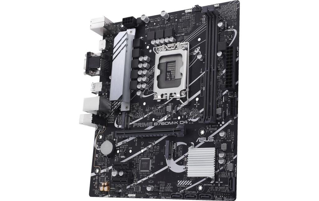 ASUS PRIME B760M-K D4, mATX, LGA-3