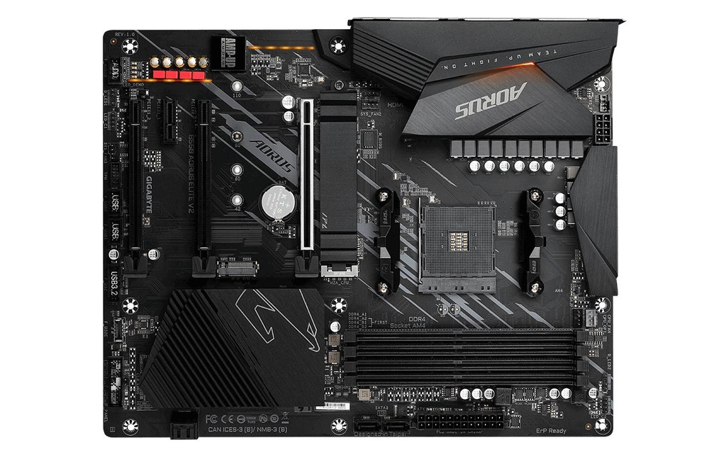 Gigabyte B550 Aorus Elite V2, ATX, AM4-1