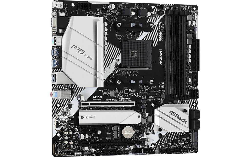 ASRock B550M PRO 4, mATX, AM4-3